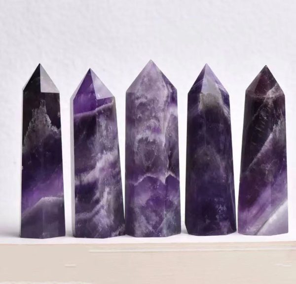 1pcs Amethyst crystal tower Natural crystal (code link)